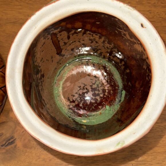 Acorn with Lid Pottery Decoration! - Picture 4 of 7